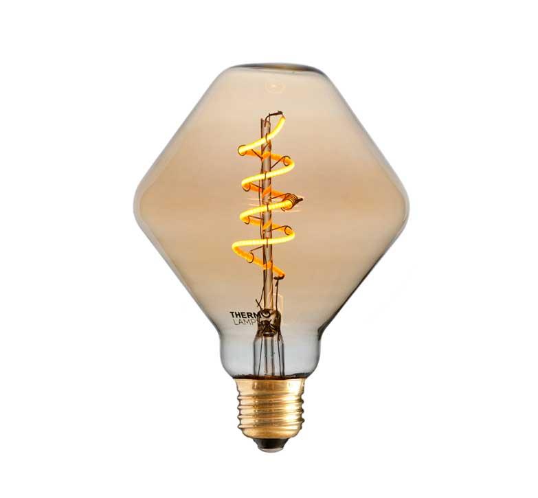 R105 S Golden Dimmable LED 200LM 4W Extra Warm White 2200K