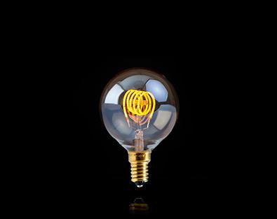 Globe 60 S Golden Dimmable LED 180LM 4W Extra Warm White 2000K