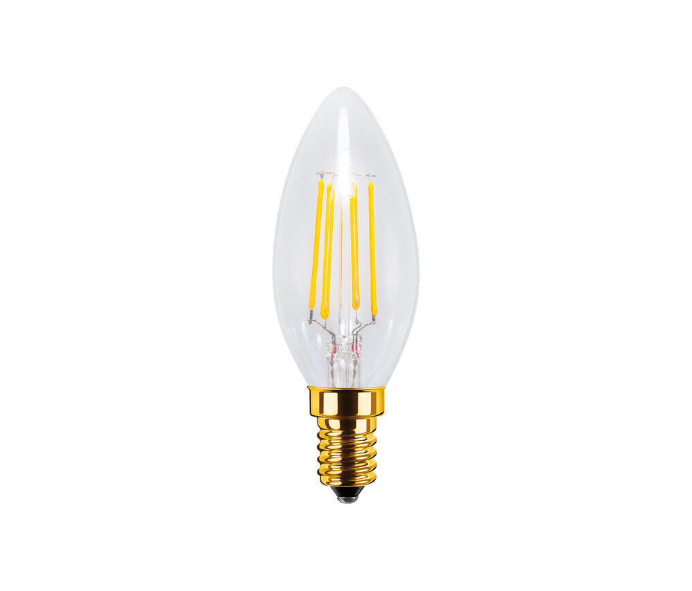 Segula 50253  LED Candle clear, E14, 4W 2200K Dim